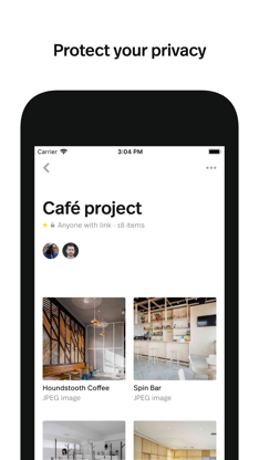 Dropmark screenshot 2