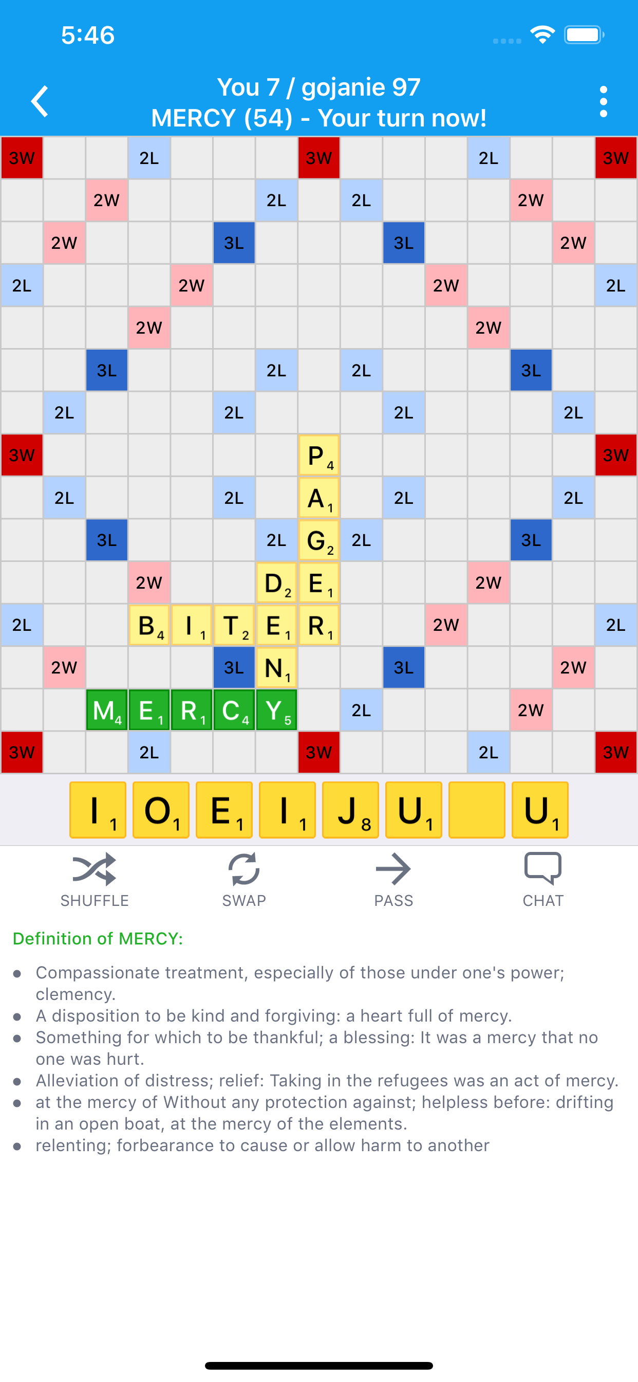 Lexulous Word Game