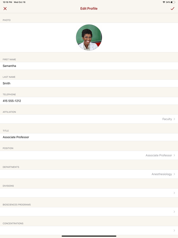 ConnectEd Stanford Medicine iPad screenshot 4 - Utilities app