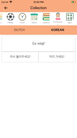 Game screenshot Dutch Korean Dictionary hack