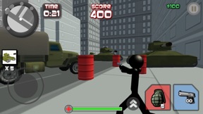 Stickman City Shooting 3D screenshot