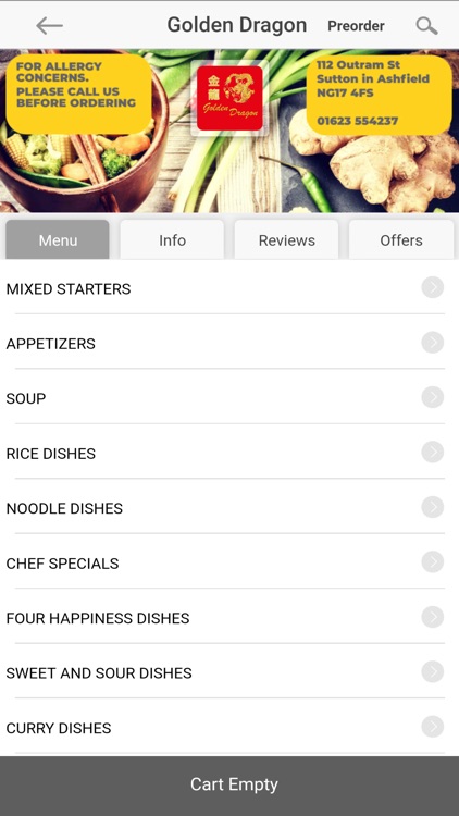 Golden Dragon, Sutton Ashfield