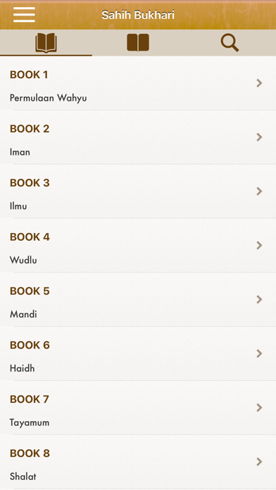 Sahih Bukhari Pro : Indonesian Screenshot