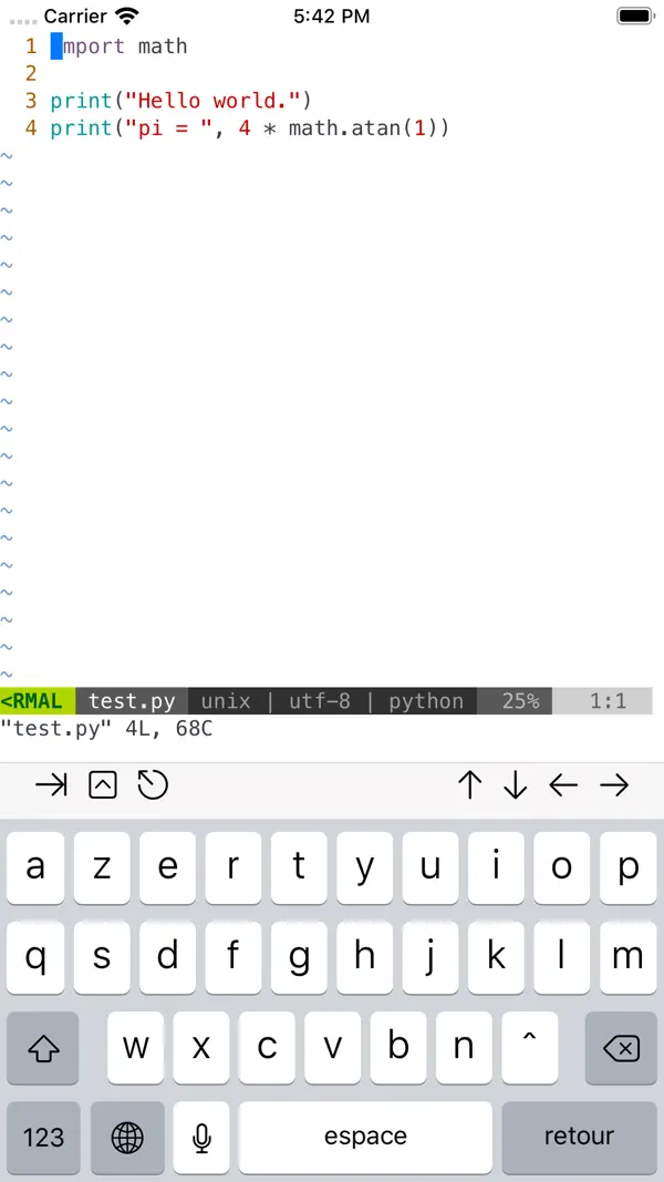 a-Shell Screenshot 4