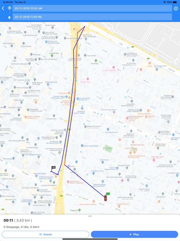 Auratraq iPad screenshot 3 - Utilities app