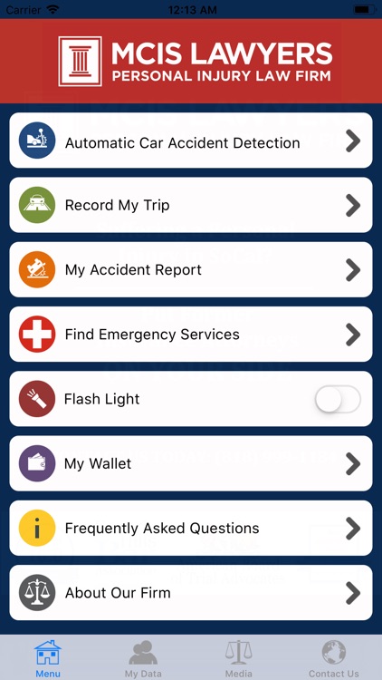 MCIS Lawyers Injury Help App