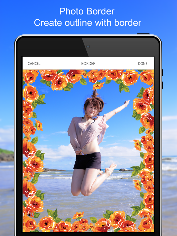 Photo Edits with Foto Resizer iPad screenshot 8 - Photo & Video app