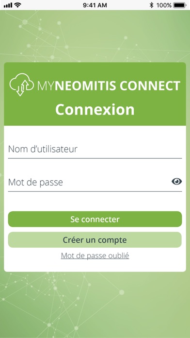 Screenshot #1 pour Myneomitis Connect