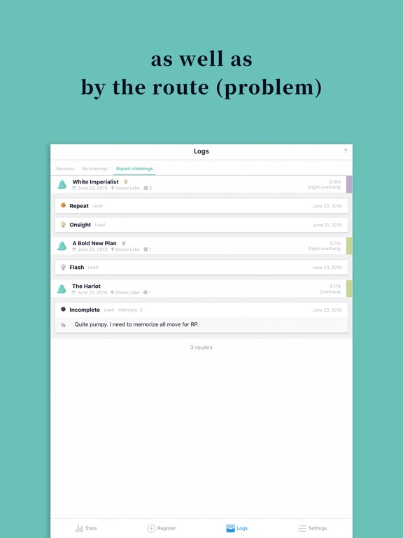 Screenshot #6 pour Climber Note