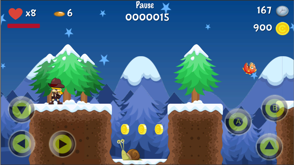 #2. Super Ninja World Run (iOS) Bởi: Pix Arts