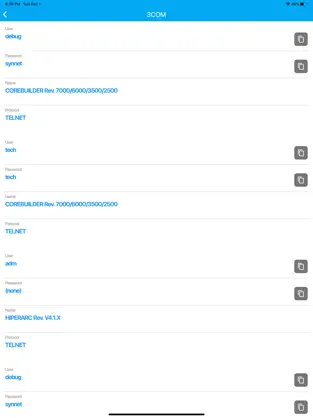 Screenshot 2 Contraseña Wifi iphone