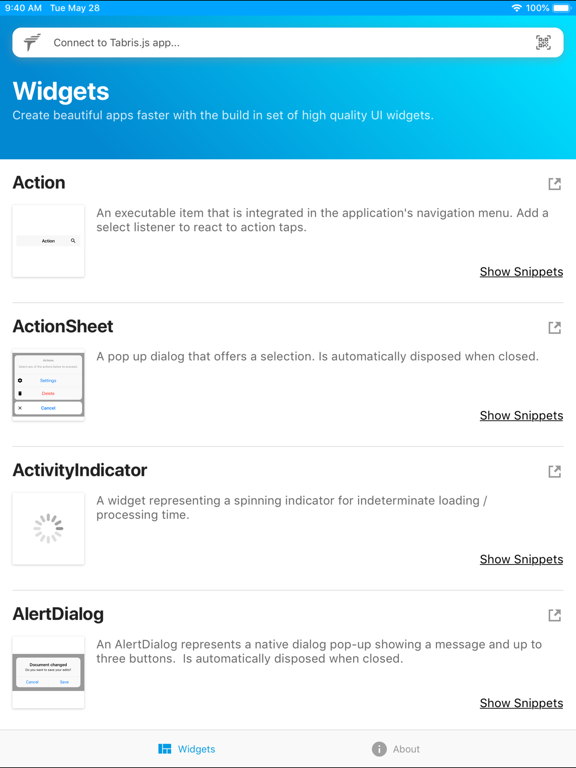 Screenshot #6 pour Tabris.js
