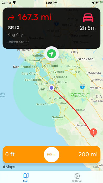 Screenshot #2 pour Travel Distance
