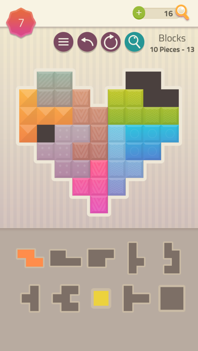 Polygrams - Tangram Puzzles Screenshot