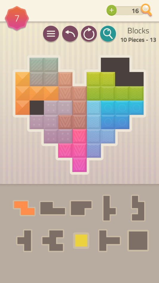 #4. Polygrams - Tangram Puzzles (iOS) 由: Norma Kohn