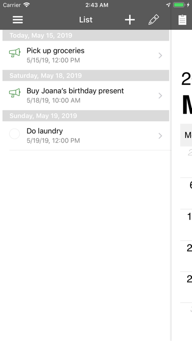Kalender screenshot 2