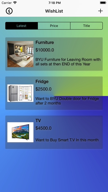 Wish List New screenshot-4