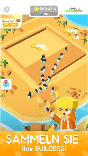 Screenshot von Idle Landmark Manager auf dem iPhone 1