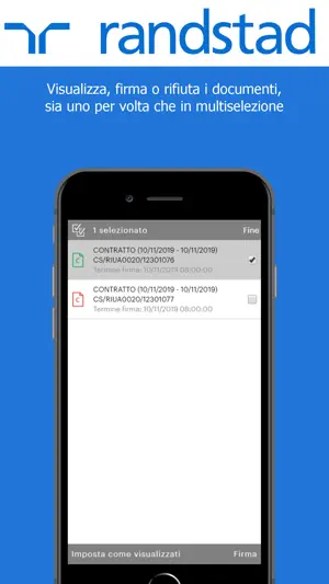 Randstad e-doc screenshot 2