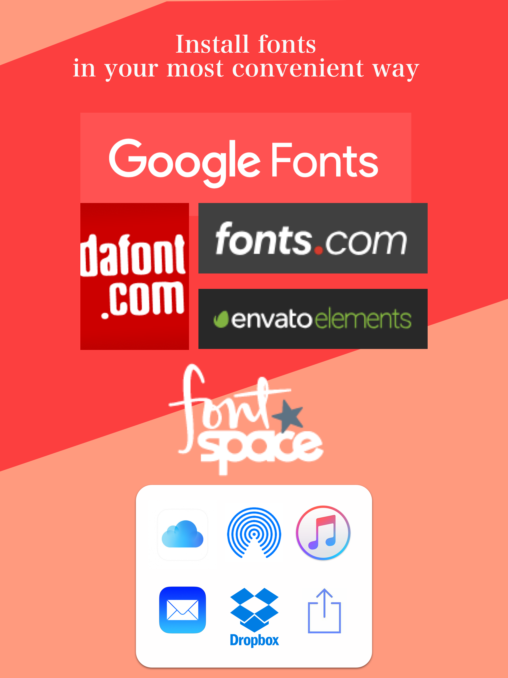 Fonty - install any font screenshot 6