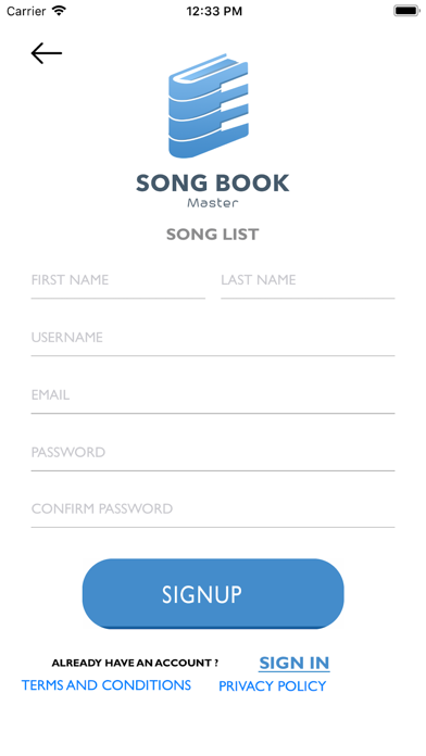 Screenshot #2 pour SongBook Master