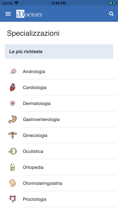 iDoctors – trova il Medico Screenshot