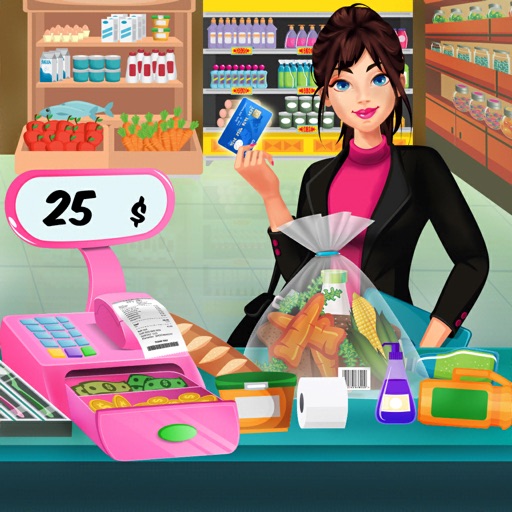 Supermarket Shopping & ATM Fun iOS App