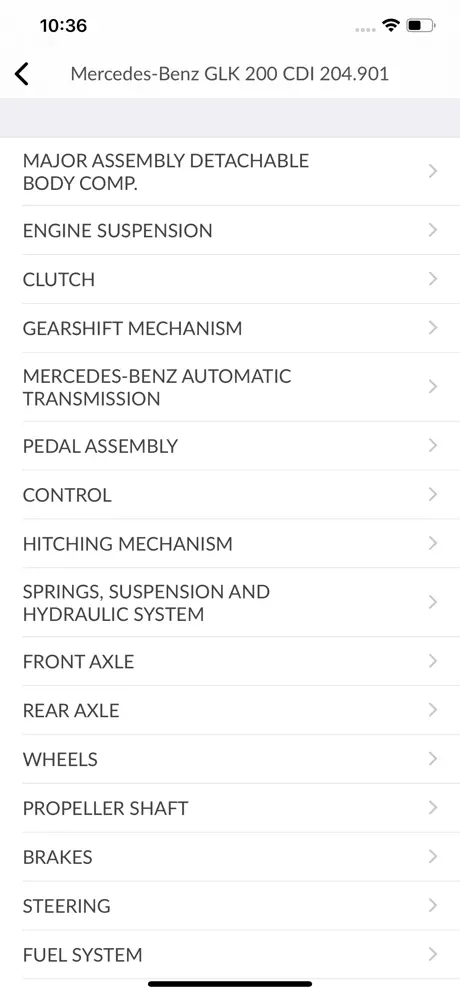 Mercedes-Benz Car Parts