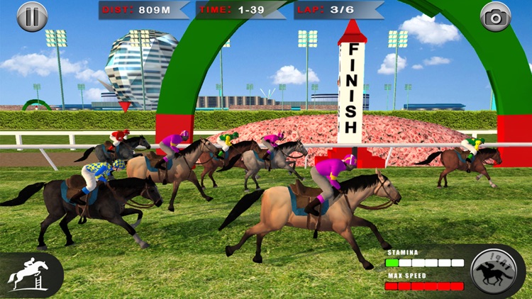 Horse Racing: 3D Riding Games screenshot-7