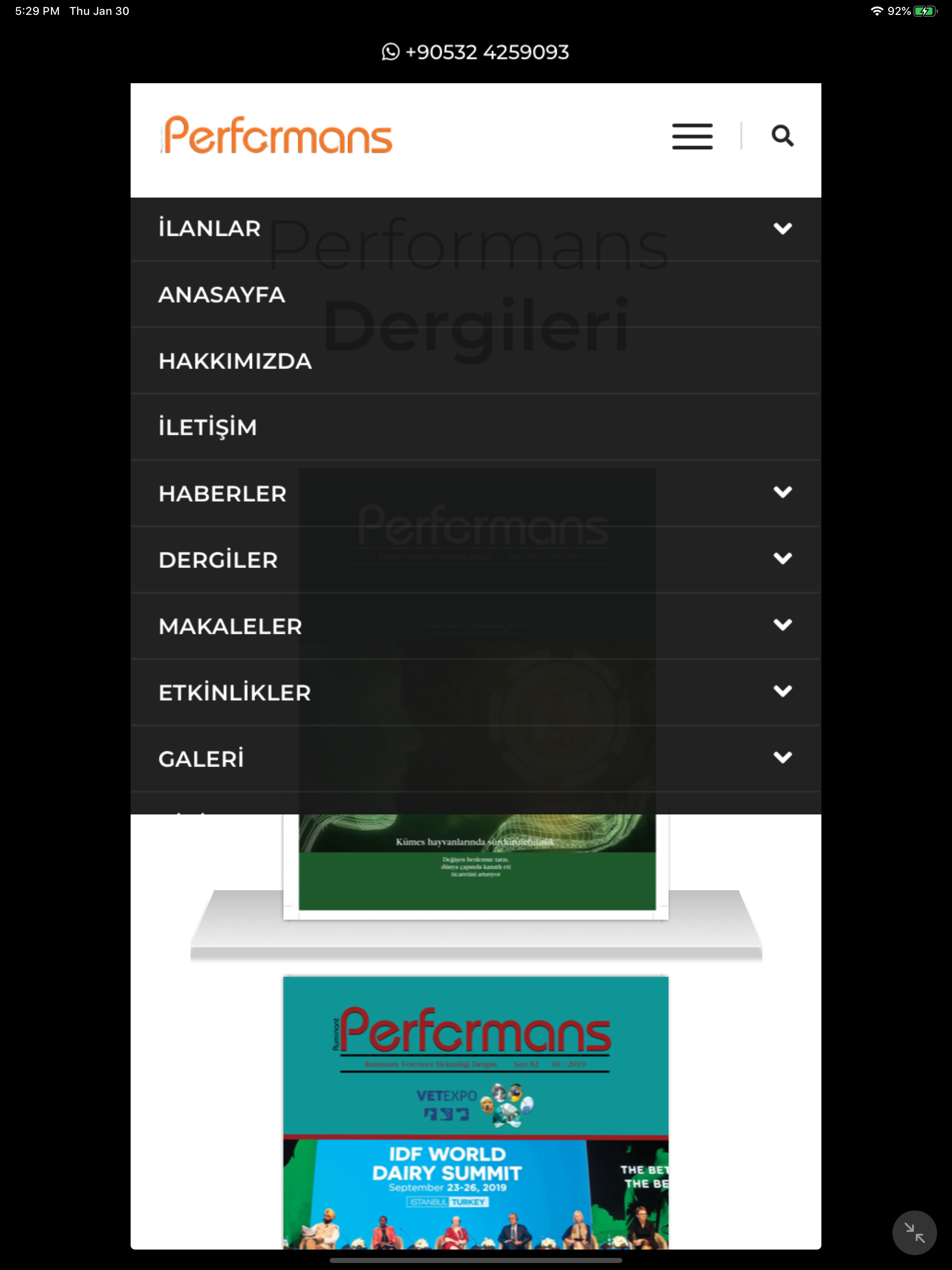 Performans Dergileri