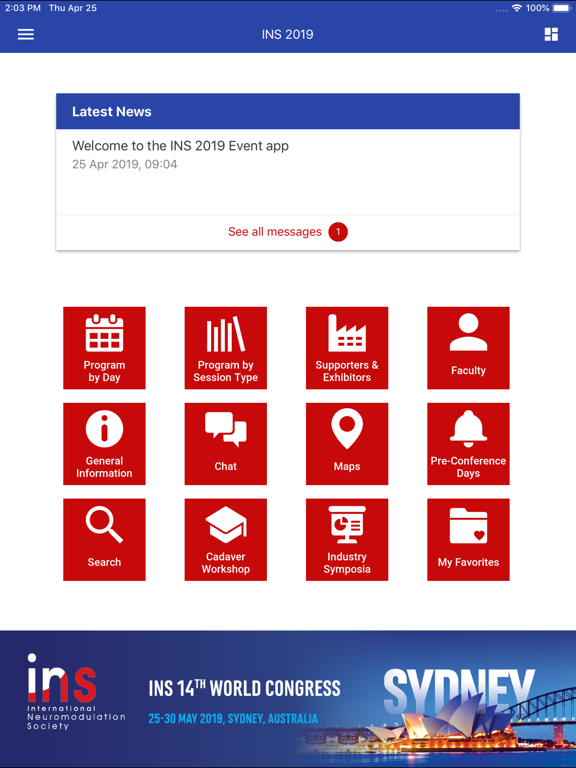 INS iPad screenshot 4 - Medical app
