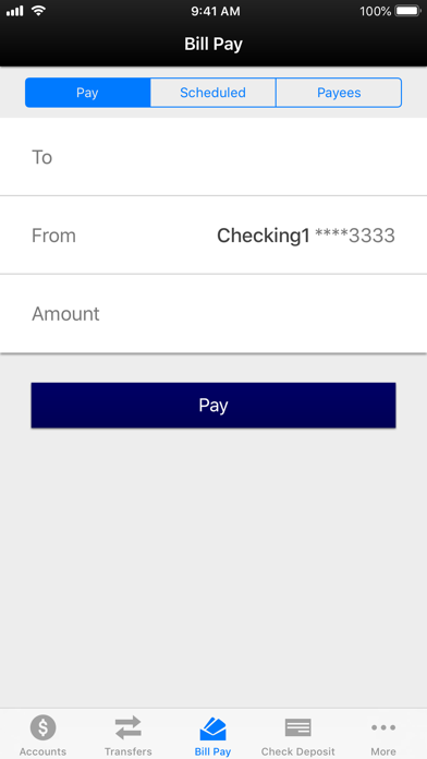 First Piedmont Mobile Banking Screenshot