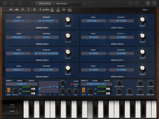 KORG iMono/Poly iPad app afbeelding 3