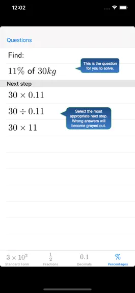 Game screenshot Practice Perfect: Maths 8 apk