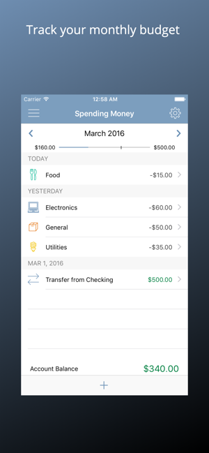 ‎Expense Keep: Budget Planner Screenshot