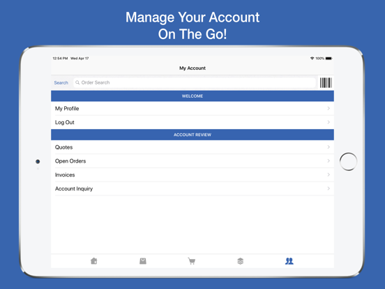 Schaedler Yesco OE Touch iPad screenshot 4 - Business app