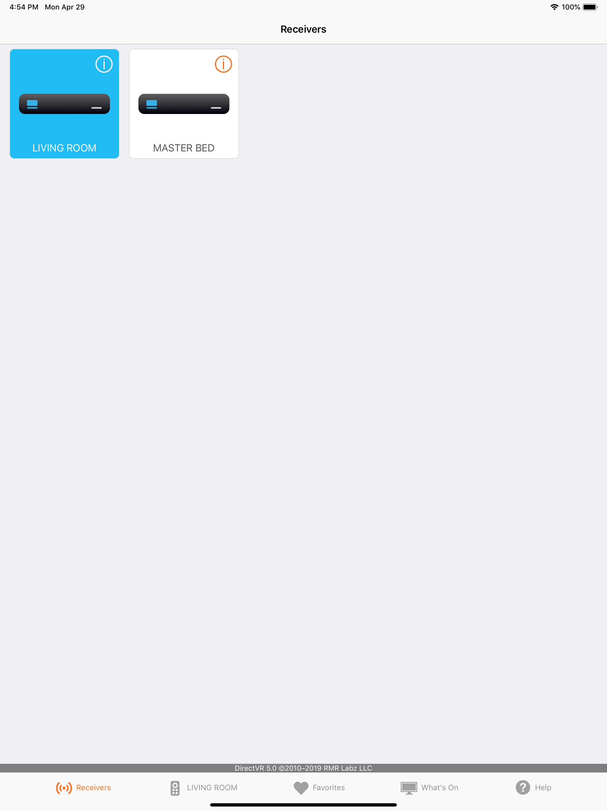 DirectVR Remote for DirecTV