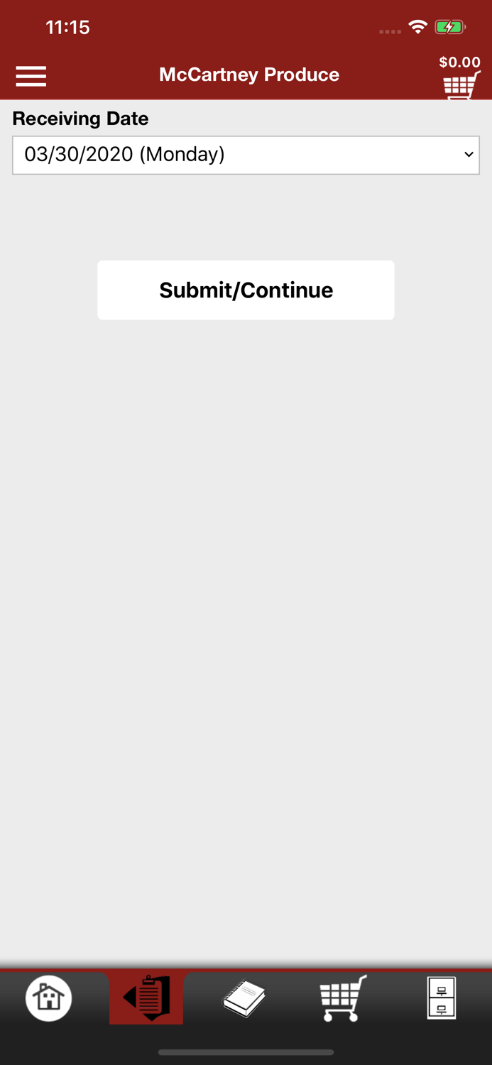 McCartney Produce Checkout