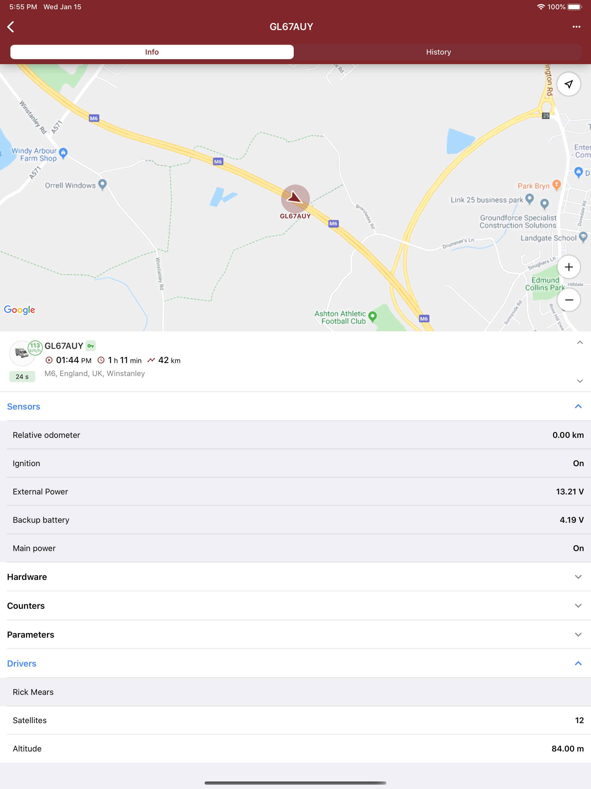 Vanguarder Vehicle Tracking