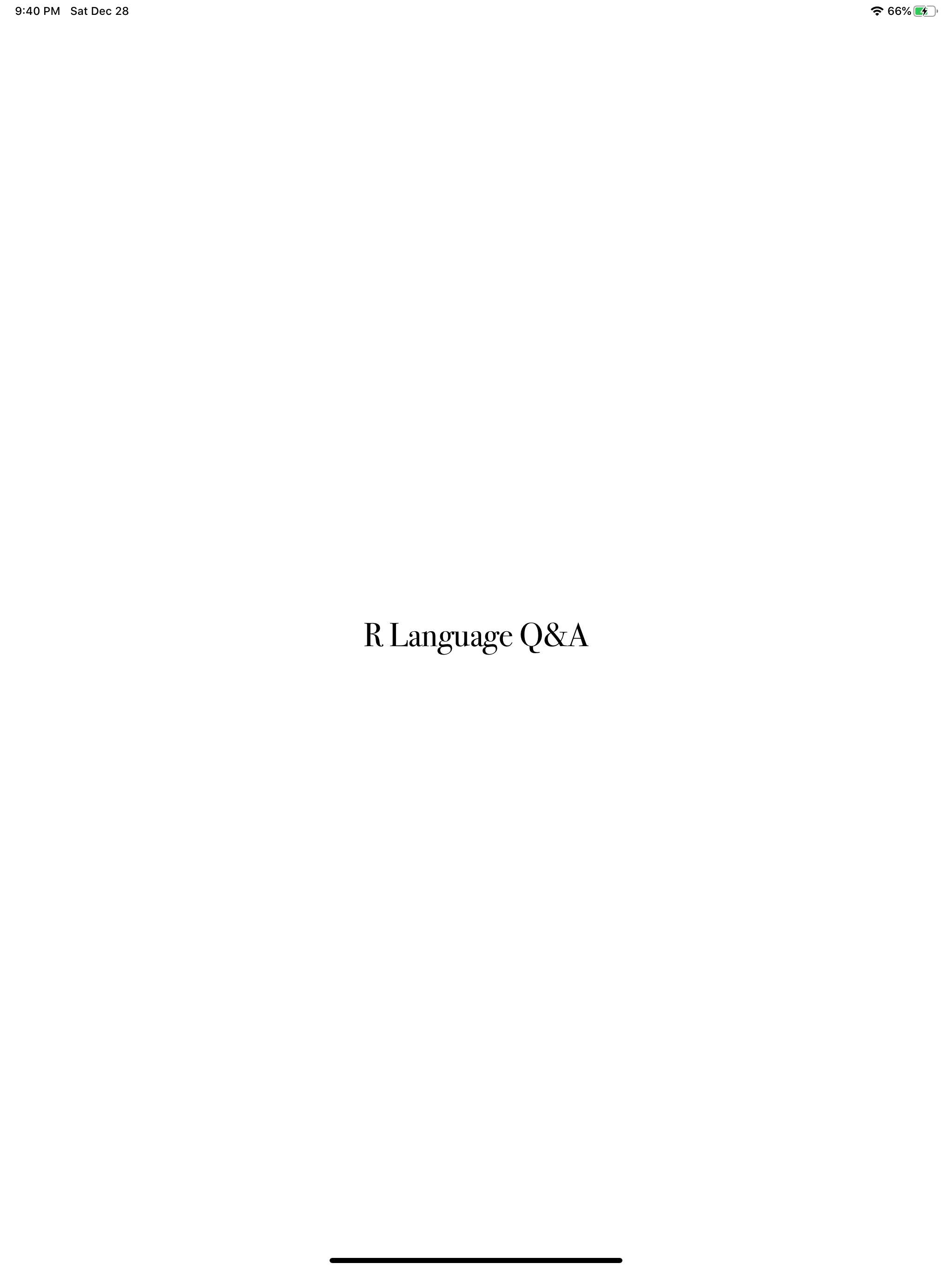 R Language Q&A screenshot 4