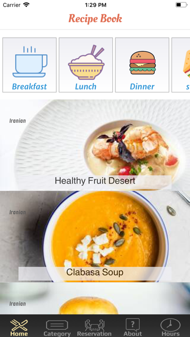 Restaurant Online Screenshot
