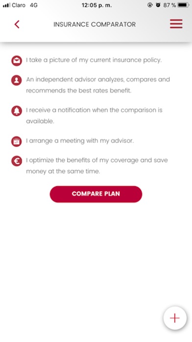AOC Expat Health Insurance Screenshot