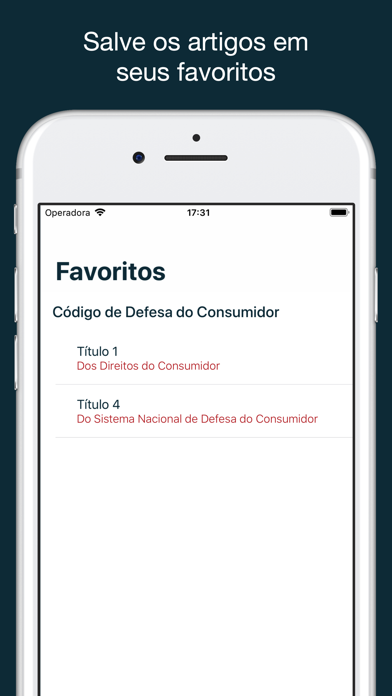 CDC - Código Defesa Consumidor Screenshot
