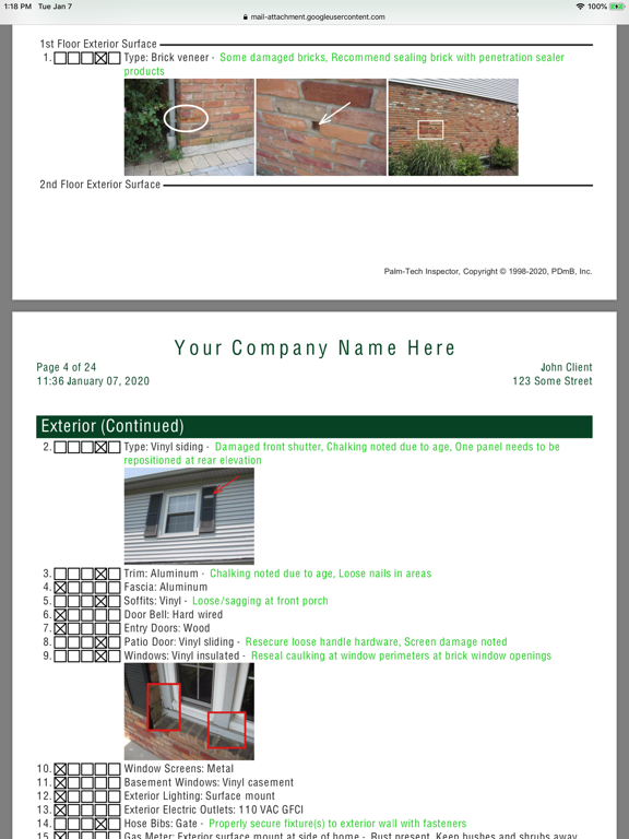 Palm-Tech Plus iPad screenshot 10 - Business app
