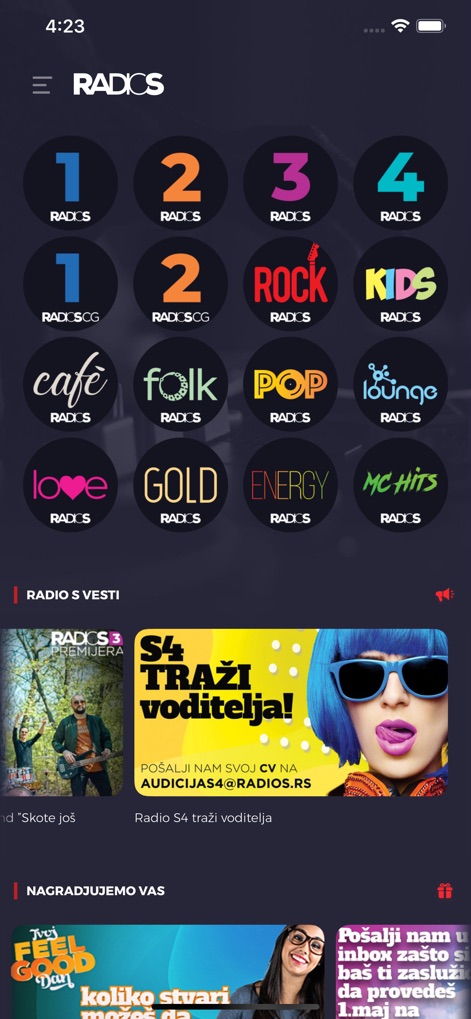 RadioS - radios.rs - Entertainment App | MWM