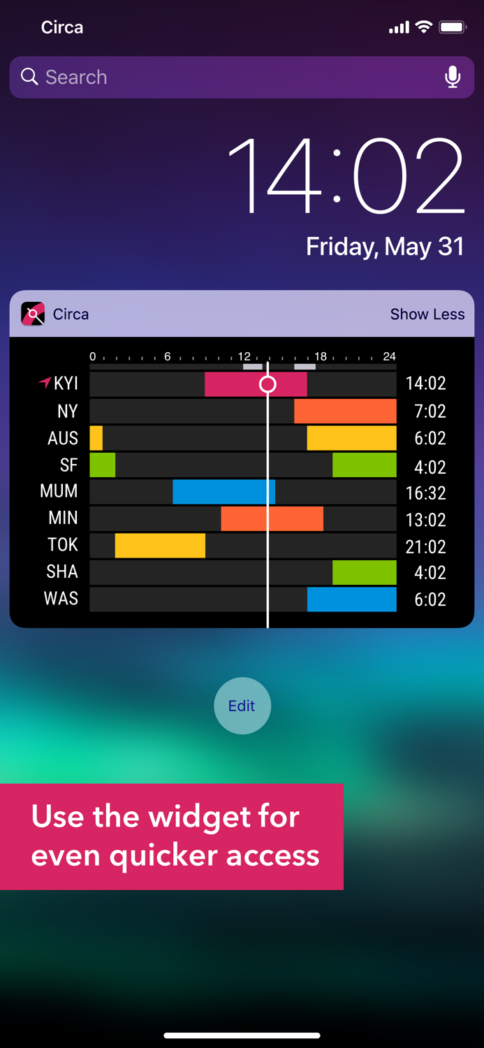 Circa³ – Time Zone Converter