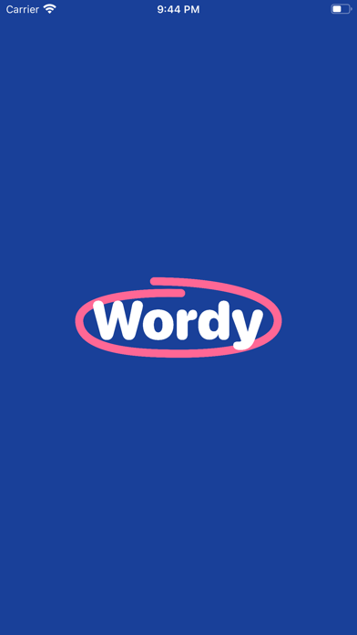 Wordy - Study Words app screenshot