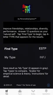 revert to type iPhone Captures Décran 1