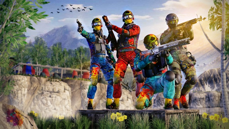 Paintball Shooting Battle Game screenshot-3