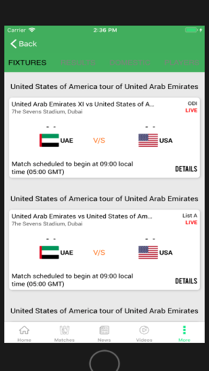 CRIKNOW: Cricket Scores & News(圖3)-速報App